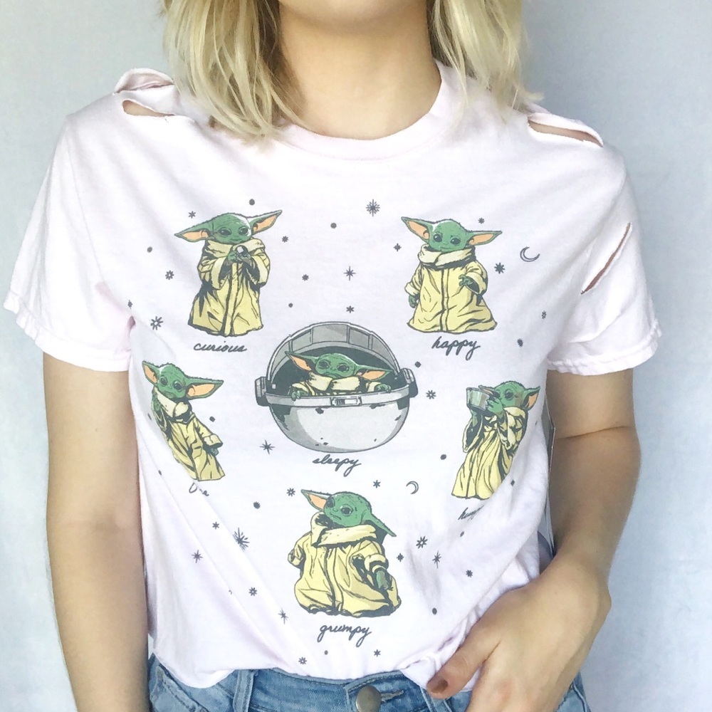 Baby Yoda NWT Fifth Sun Tee
